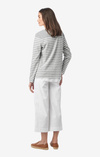 MALVA STRIPED JERSEY TOP