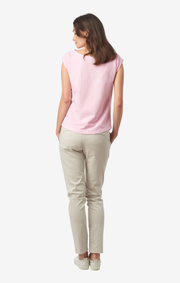 Boomerang - FREJUS SOLID PIQUÉ TOP - Middway pink