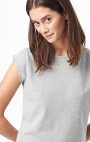 Frejus solid piqué top