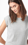 Frejus solid piqué top