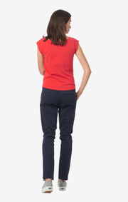 Boomerang - FREJUS SOLID PIQUÉ TOP - Tomato red