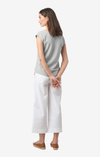 Frejus solid piqué top