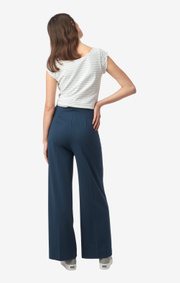 FREJUS STRIPED PIQUÉ TOP