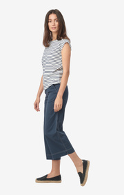 FREJUS STRIPED PIQUÉ TOP