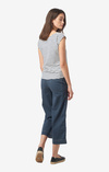 FREJUS STRIPED PIQUÉ TOP