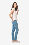 Frejus striped piqué top