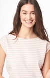 Frejus striped piqué top