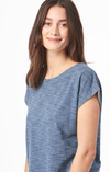 Indigo stripe tee