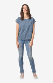Boomerang - Indigo stripe tee - Indigo