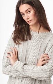 Py cable sweater