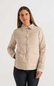 Boomerang - JONNA LIGHT DOWN OVERSHIRT - Putty