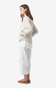 Boomerang - Jonna light down overshirt - Putty
