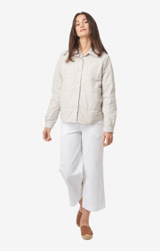 Boomerang - Jonna light down overshirt - Putty