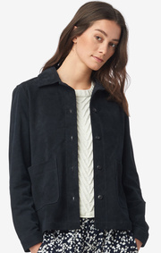 Laura suede overshirt