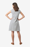 Bella pique dress stipe