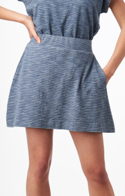 Molly indigo skirt