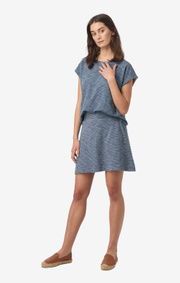 Molly indigo skirt