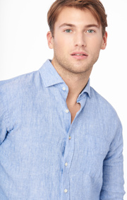 LINUS LINEN T.A. FIT CUT AWAY SHIRT