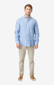 LINUS LINEN T.A. FIT CUT AWAY SHIRT