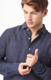 LINUS LINEN T.A. FIT CUT AWAY SHIRT