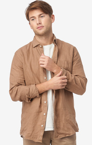 LINUS LINEN T.A. FIT CUT AWAY SHIRT