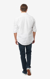 Linus linen t.a. fit cut away shirt