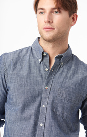 Anders chambray t.a. fit b.d. shirt
