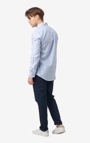Nils org. cotton stripe oxford t.a. fit b.d. shirt