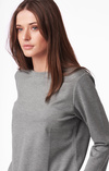 Farida melange interlock top