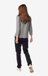 Farida melange interlock top