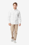 Nisse org. cot. stretch slim fit b.d. shirt