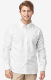 Nisse org. cot. stretch slim fit b.d. shirt