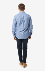 Edvin striped t.a. fit b.d. shirt