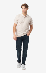 Boomerang - Joe organic cotton polo piqué - Putty