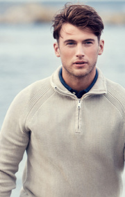 Sixten half zip sweater