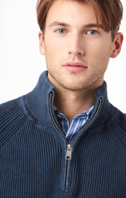 SIXTEN HALF ZIP SWEATER