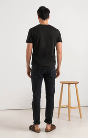 Boomerang - Oscar blue black five-pocket - Charcoal