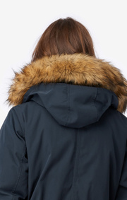 Boomerang - Fake fur collar - Natural