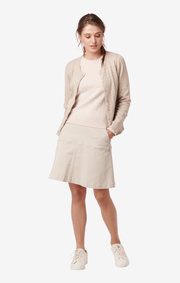 Boomerang - MEJRAM CABLE CARDIGAN - Feather beige