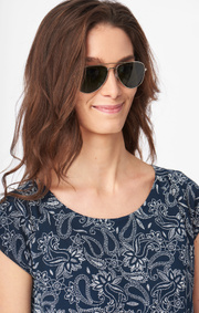 ADELA PRINTED TOP