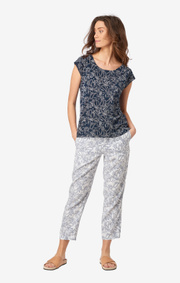 ADELA PRINTED TOP
