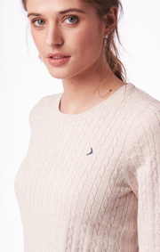 Poppa cable sweater