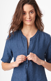 BETTY LINEN DRESS