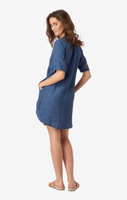 BETTY LINEN DRESS