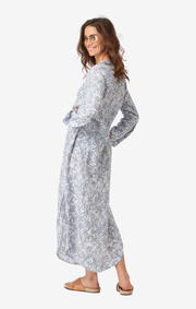 BÅSTAD PRINTED LINEN DRESS