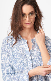 BÅSTAD PRINTED LINEN DRESS