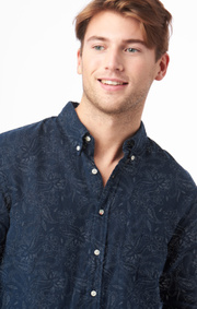 LINUS LINEN T.A. FIT B.D. SHIRT