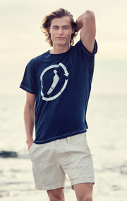 Boomerang - EDDIE T-SHIRT - Midnight blue