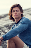 AXEL LINEN O-NECK SWEATER