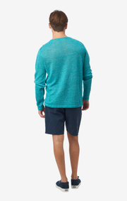 AXEL LINEN O-NECK SWEATER